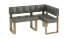 Модульный кухонный уголок «Мадрид» (Дуб каньон светлый/ткань Richie Wenge)