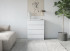 Комод Мори МК 800.4 (804*990*404)  Белый;  Графит; Дуб сонома/Белый