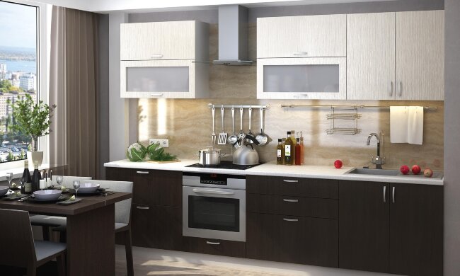 ШН1Я 300 Кухня Дина ЛДСП фасад ШН1Я 300
