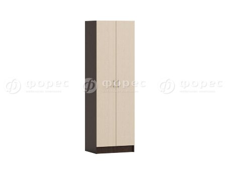 Шкаф с полками ШК301 (600х1908х440) гостиная МАКАРЕНА (стм) Цвет: венге/белфорт;	шимо темн/светл